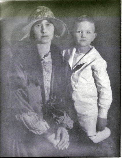 Grandmother Alavia and Uncle Graham 1928 or so